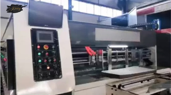 Corrugated Cardboard Flexo Three Printing Slotter Die-cutter Machine